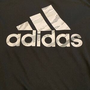 Adidas Black T-Shirt with Logo